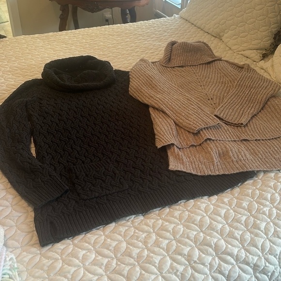2 Sweater Bundle Time and Tru and Jeanne Pierre Size Large - Picture 1 of 10